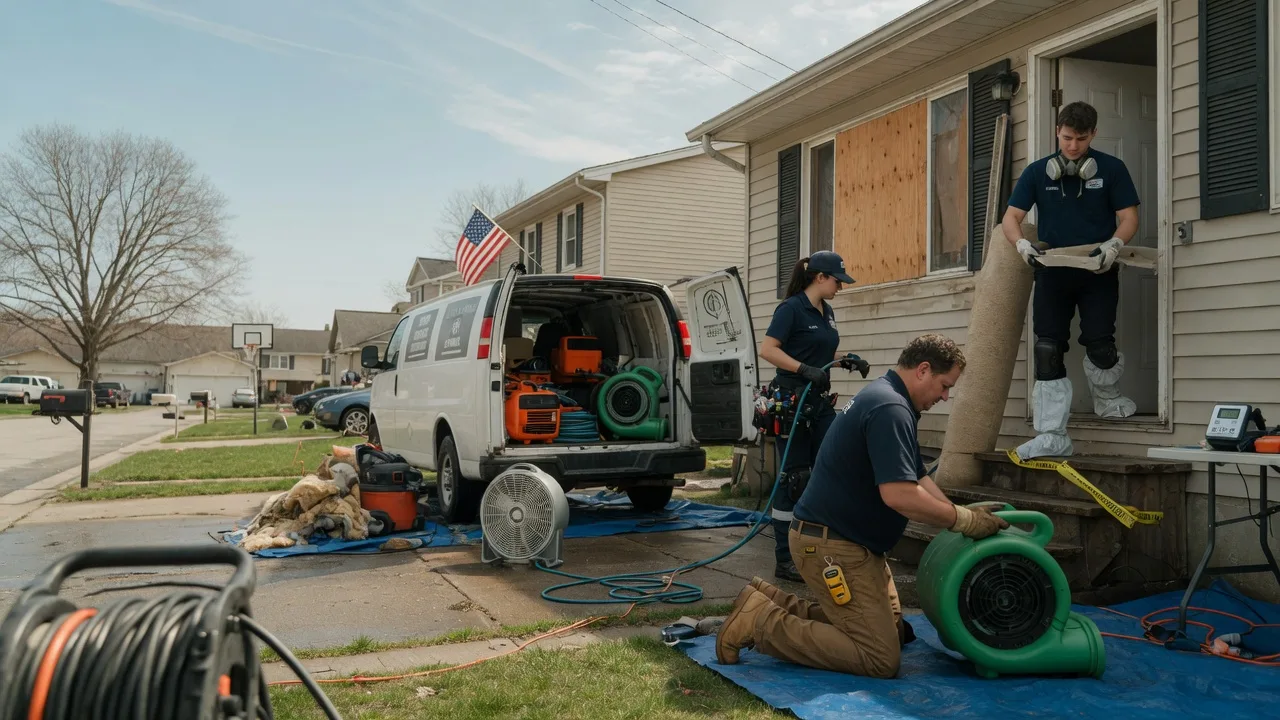 Water Damage Restoration in Sidney, MT near me